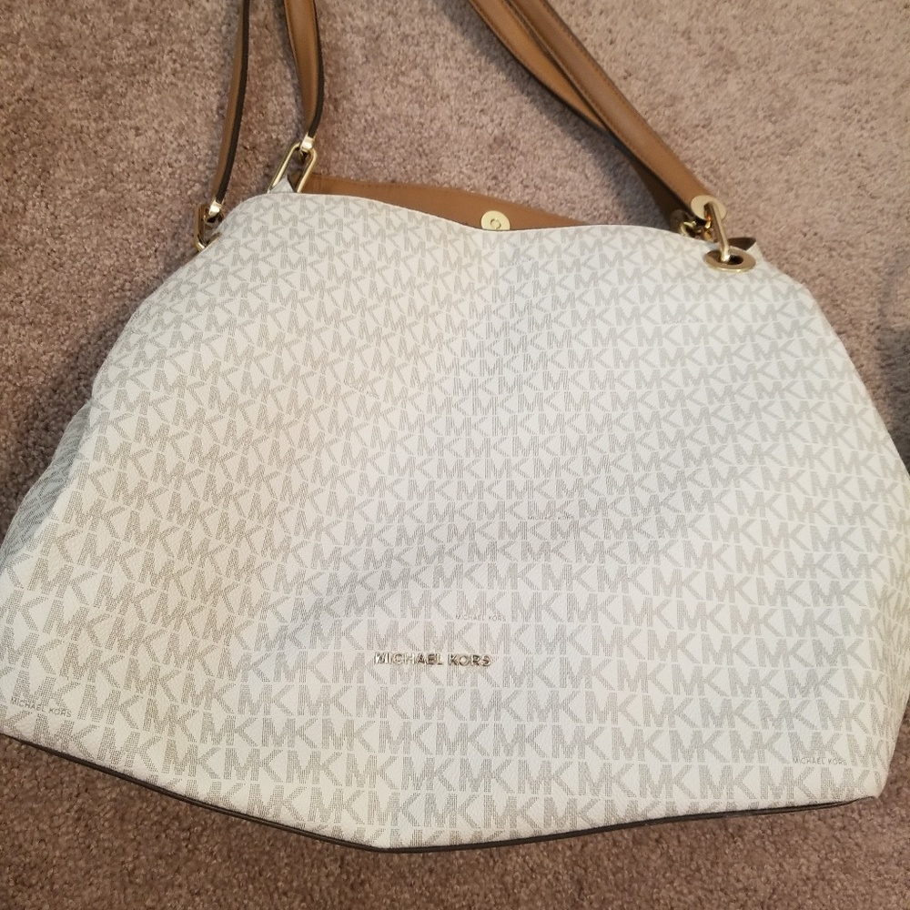 Large cream michael kors